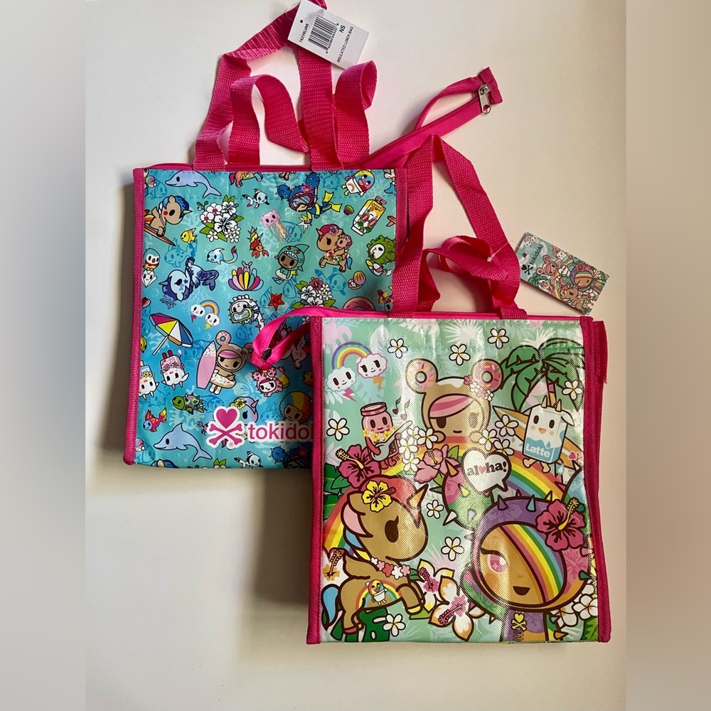 Tokidoki Insulated Tote Hawaii Collection 2020 Set Of 2